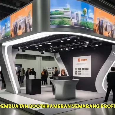 harga pembuatan booth pameran semarang profesional